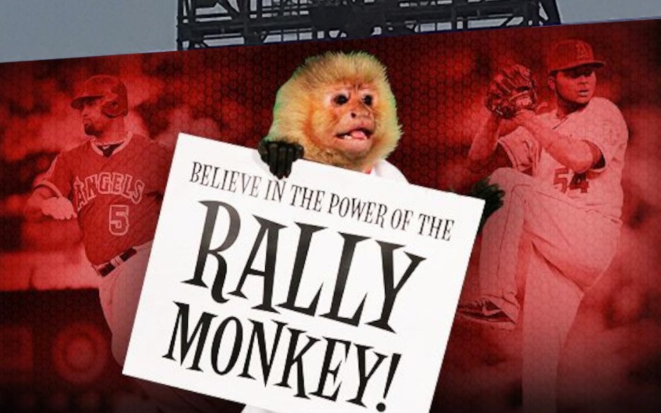 Angel Stadium Rally Monkey