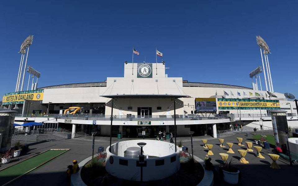Oakland Coliseum exterior