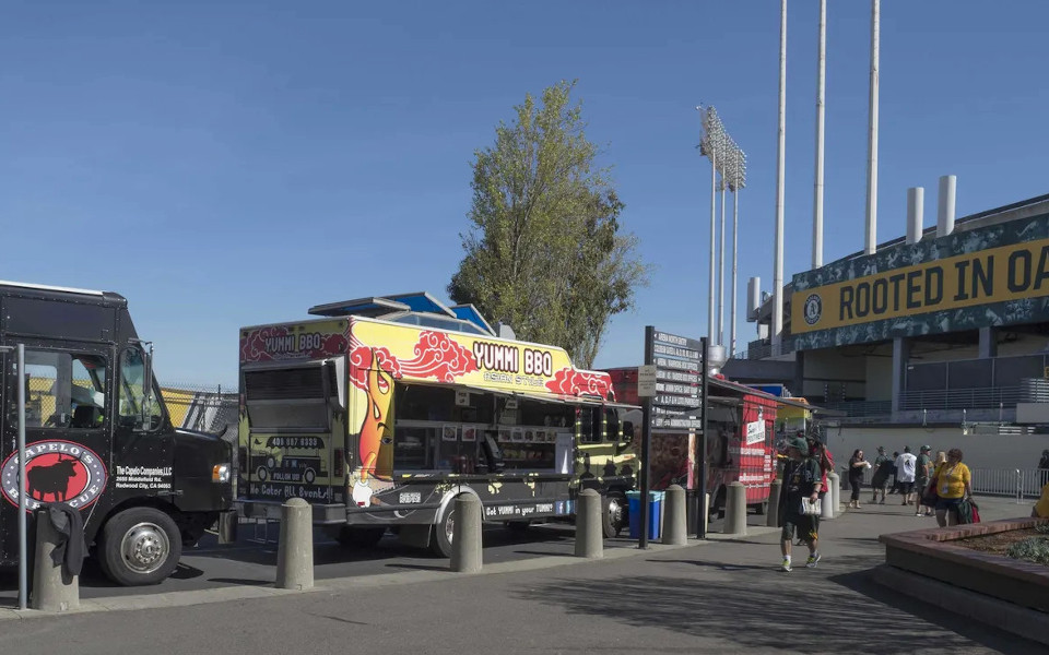 Oakland Coliseum Food Trucks
